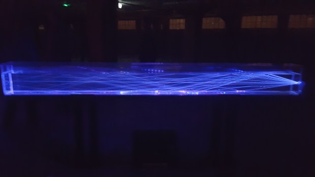 Light Lab - The lights danced when anyone spoke threw a microphone