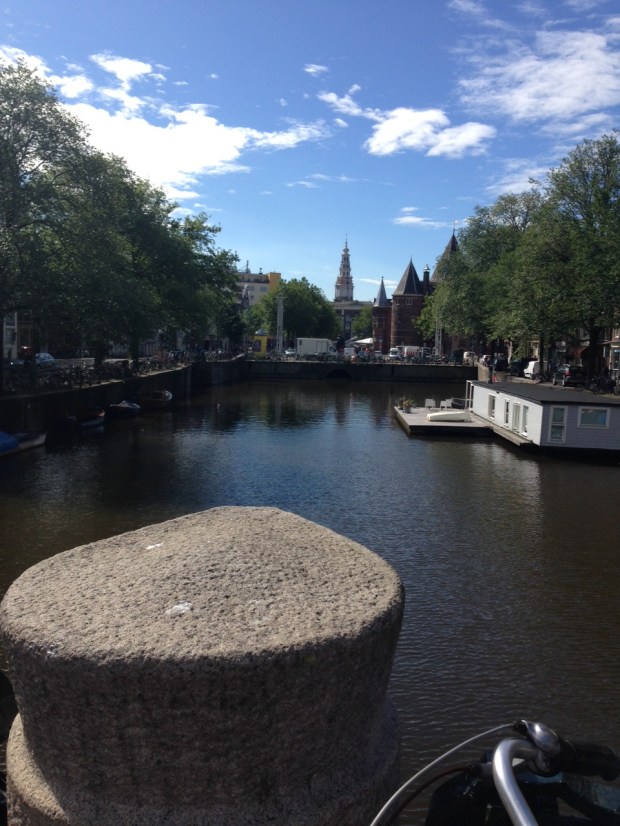 How beautiful the city is makes me feel better